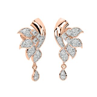 Myra Round Diamond Stud Earrings